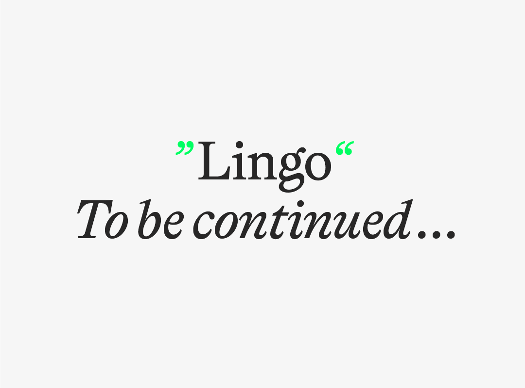 Lingo Specimen and Campaign Visualization